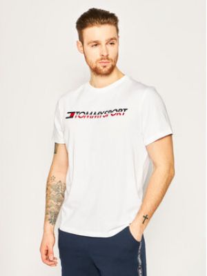 T-shirt de sport Tommy Sport blanc