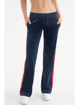 Широкие брюки Juicy Couture синие