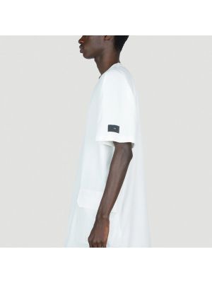 Camiseta de algodón Y-3 blanco