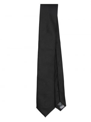 Seiden krawatte Dolce & Gabbana schwarz