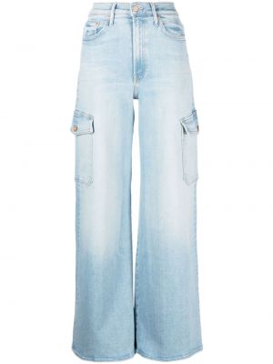 Jeans baggy Mother blu