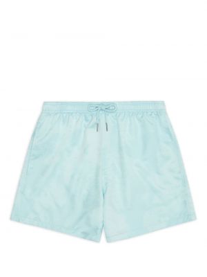Jacquard satin shorts Armani Exchange blau