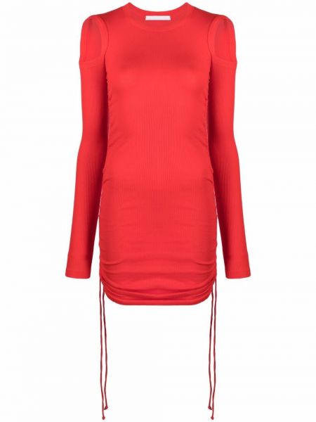 Červené šaty Helmut Lang
