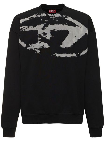 Crewneck sweatshirt Diesel svart