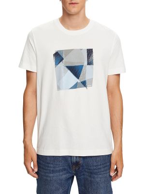 Camiseta de algodón Esprit azul