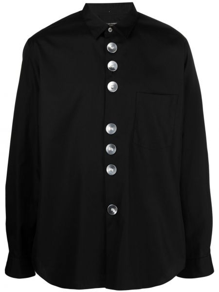 Camisa con botones oversized Comme Des Garçons Homme Plus negro