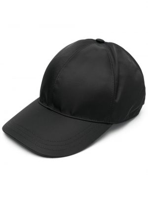 Kepurė su snapeliu Prada juoda
