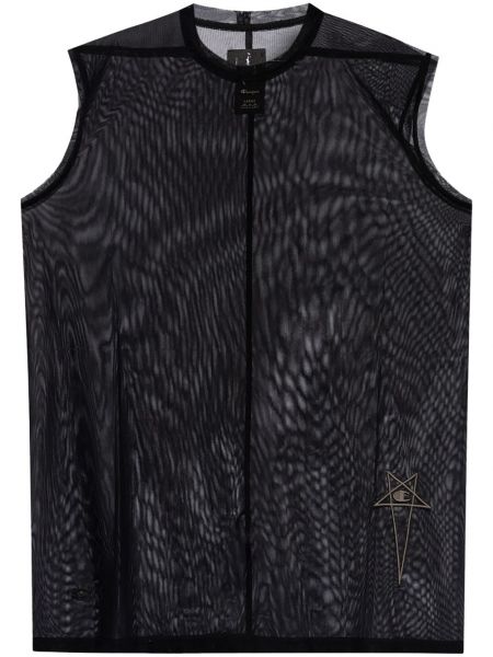 Tank top mit stickerei Rick Owens X Champion schwarz