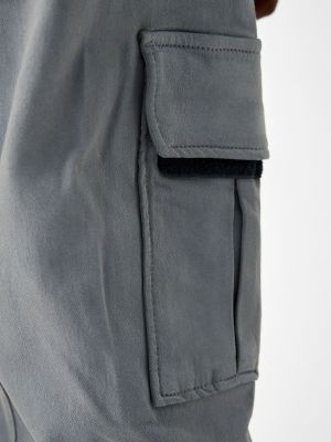 Pantalon cargo Bershka gris