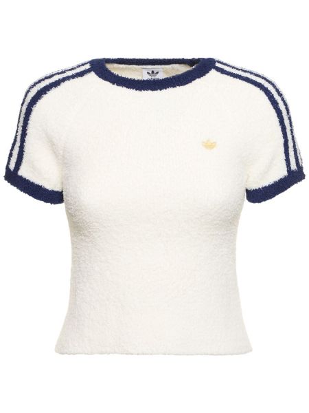 T-shirt med kort ärm Adidas Originals vit