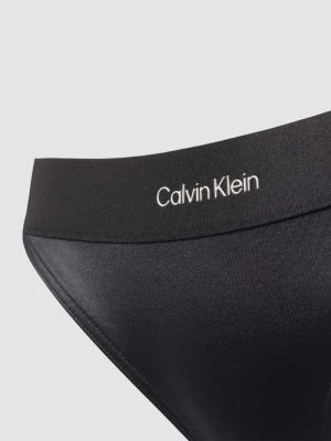 Bikini w jednolitym kolorze Calvin Klein Underwear czarny