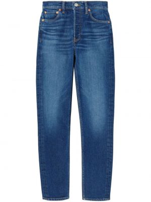 Jeans skinny a vita alta Re/done blu