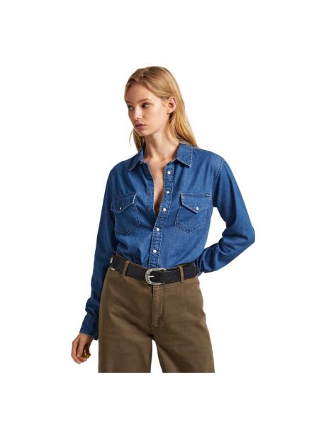 Блуза с длинным рукавом Pepe Jeans Ivy коричневый