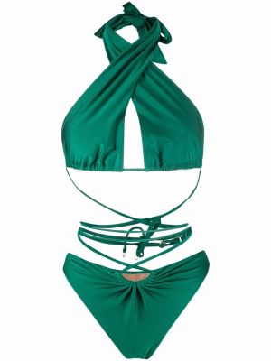 Costume intero Noire Swimwear verde
