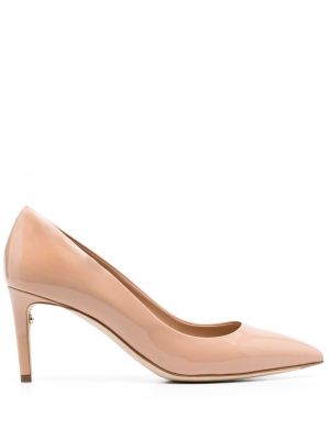 Lakkskinn lær pumps Salvatore Ferragamo rosa