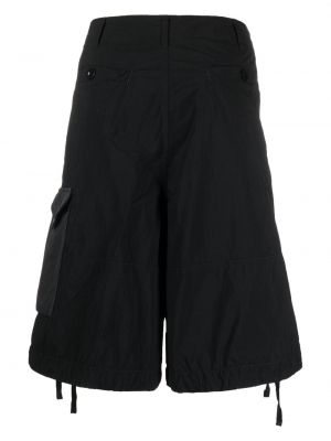 Cargo shorts aus baumwoll Ten C schwarz