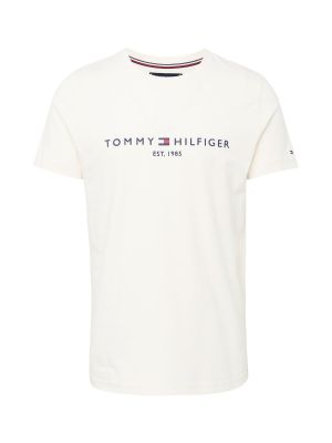 Тениска Tommy Hilfiger бежово