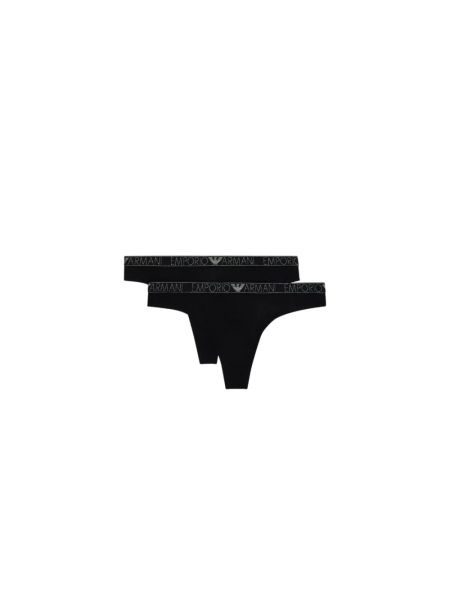 Pantalon culotte Emporio Armani Underwear noir