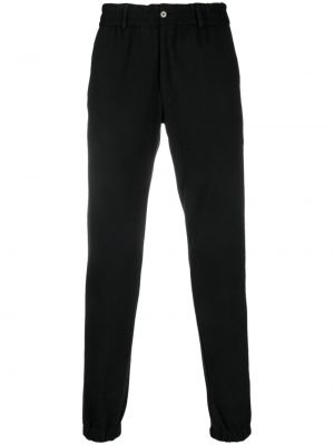 Памучни спортни панталони Karl Lagerfeld черно