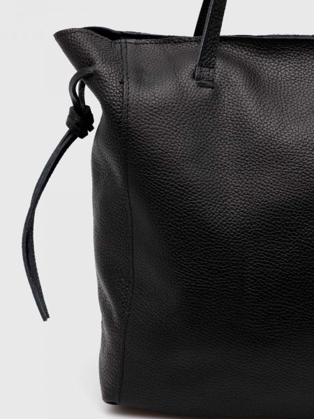 Bőr táska táska Answear Lab fekete