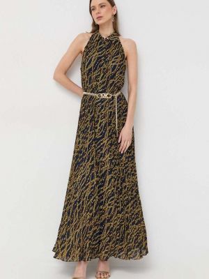 MICHAEL Michael Kors ruha sötétkék, maxi, harang alakú