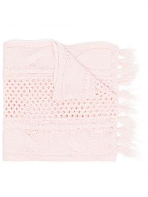 Frynser skjerf Twinset rosa