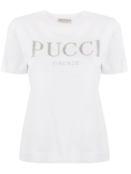 Camiseta Emilio Pucci blanco