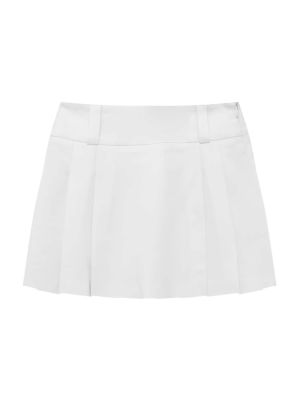 Mini suknja Pull&bear bijela