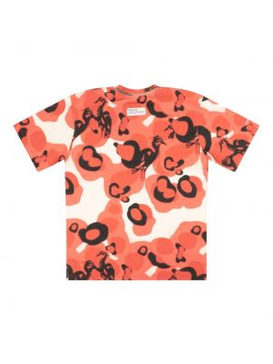 T-shirt aus baumwoll mit print mit camouflage-print Heron Preston