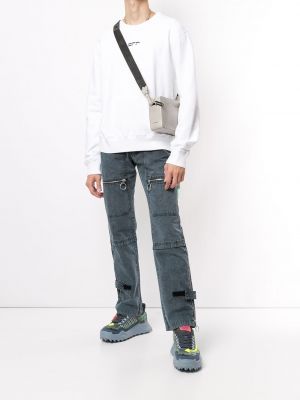 Rovné kalhoty na zip Off-white