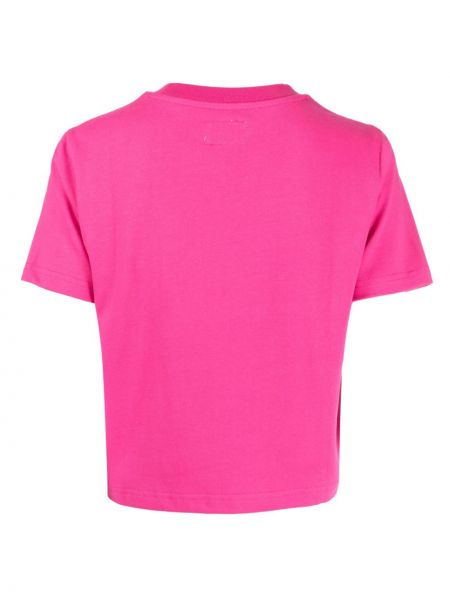T-krekls ar pērlītēm Izzue rozā