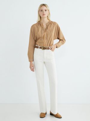 Blusa de algodón a rayas Esprit Collection