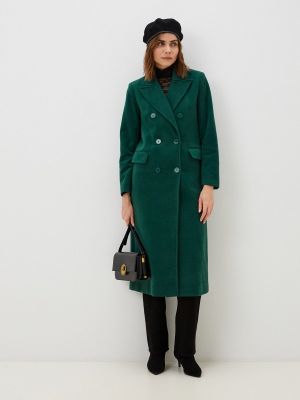 Пальто Silvian Heach зеленое