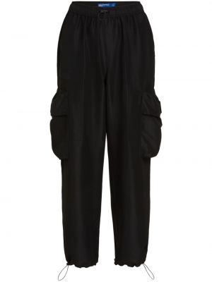 Pantalon cargo avec poches Karl Lagerfeld Jeans noir