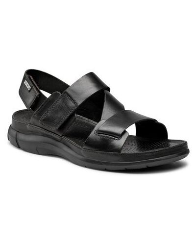 Kožené sandále Pikolinos čierna