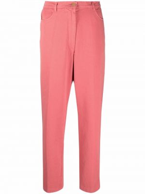 Pantalones ajustados Forte Forte rosa