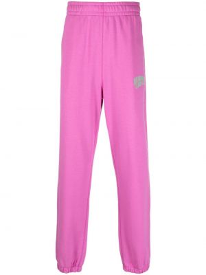 Памучни спортни панталони с принт Billionaire Boys Club розово