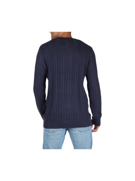 Jersey de algodón de punto de tela jersey Tommy Hilfiger azul