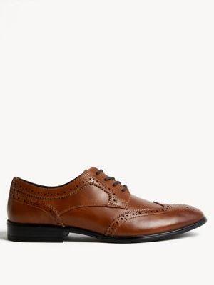 Mens M&S Collection Brogues - Tan, Tan M&s Collection
