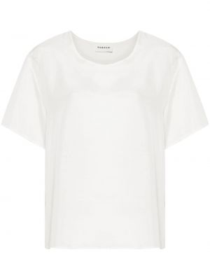 Σατέν μπλούζα P.a.r.o.s.h. λευκό
