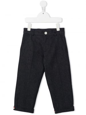 Chinos för tjejer Thom Browne Kids blå