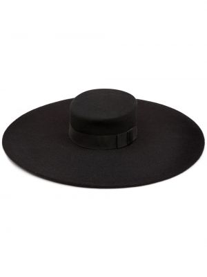 Čepice s mašlí Nina Ricci černý