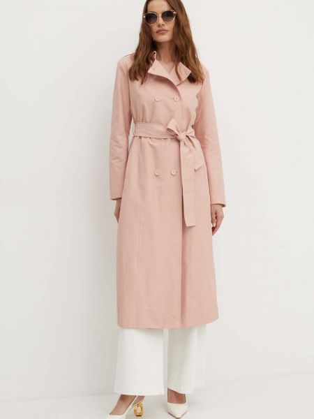 Демисезонное пальто Max&co розовый