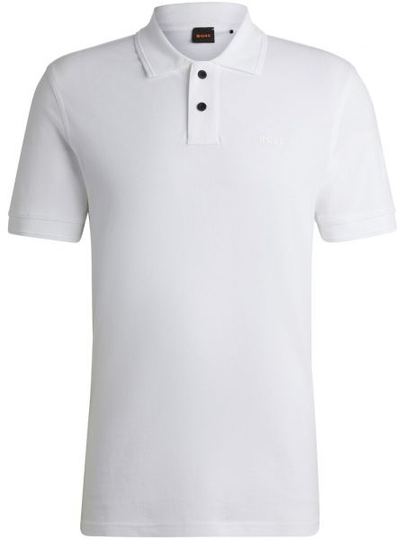 Poloshirt Boss hvid