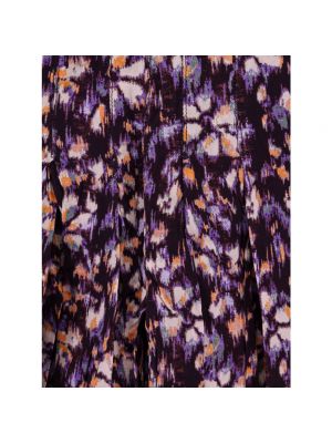 Blusa con escote v manga larga Isabel Marant violeta
