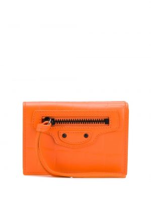 Peňaženka Balenciaga oranžová