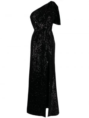 Sukienka wieczorowa z cekinami Elie Saab czarna