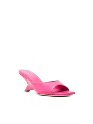 Leder sandale Vic Matié pink
