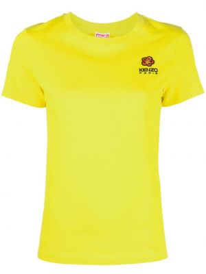 Тениска Kenzo жълто