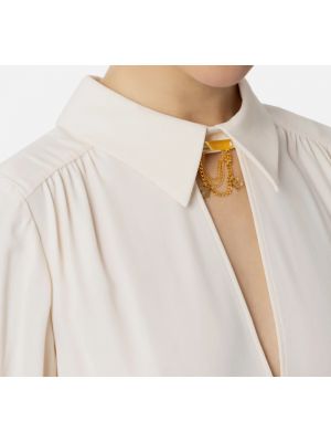 Bluse mit v-ausschnitt Elisabetta Franchi